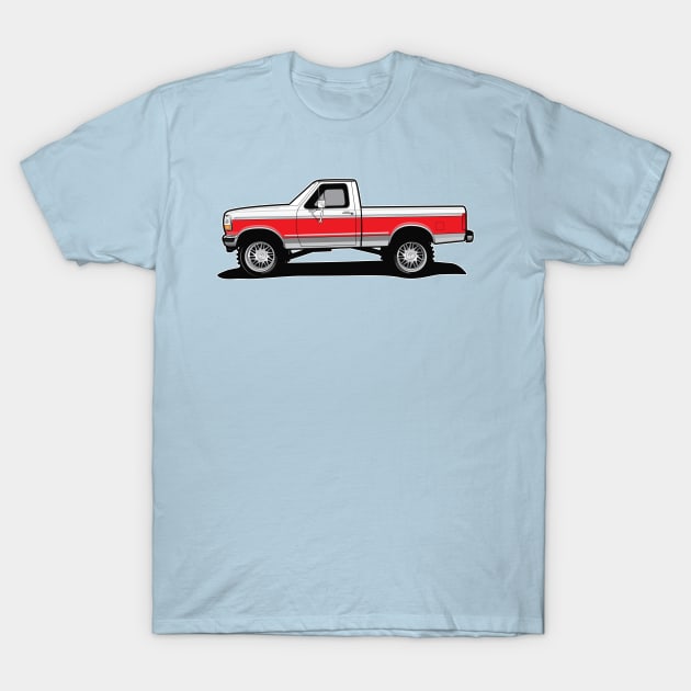 1996 Ford Aero Truck T-Shirt by RBDesigns